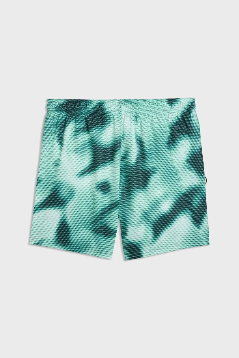 Чоловічі бірюзові плавальні шорти з візерунком PUMA Men's Swim Short 5