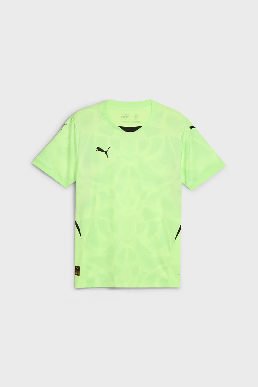 Мужская салатовая футболка Goalkeeper Jersey Men 6