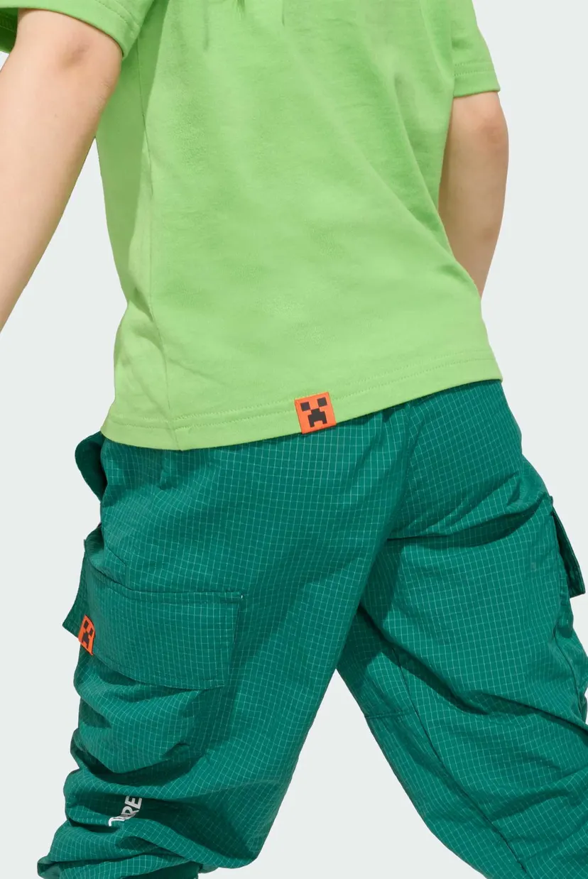 Дитяча зелена футболка Adidas Minecraft Terrex 8