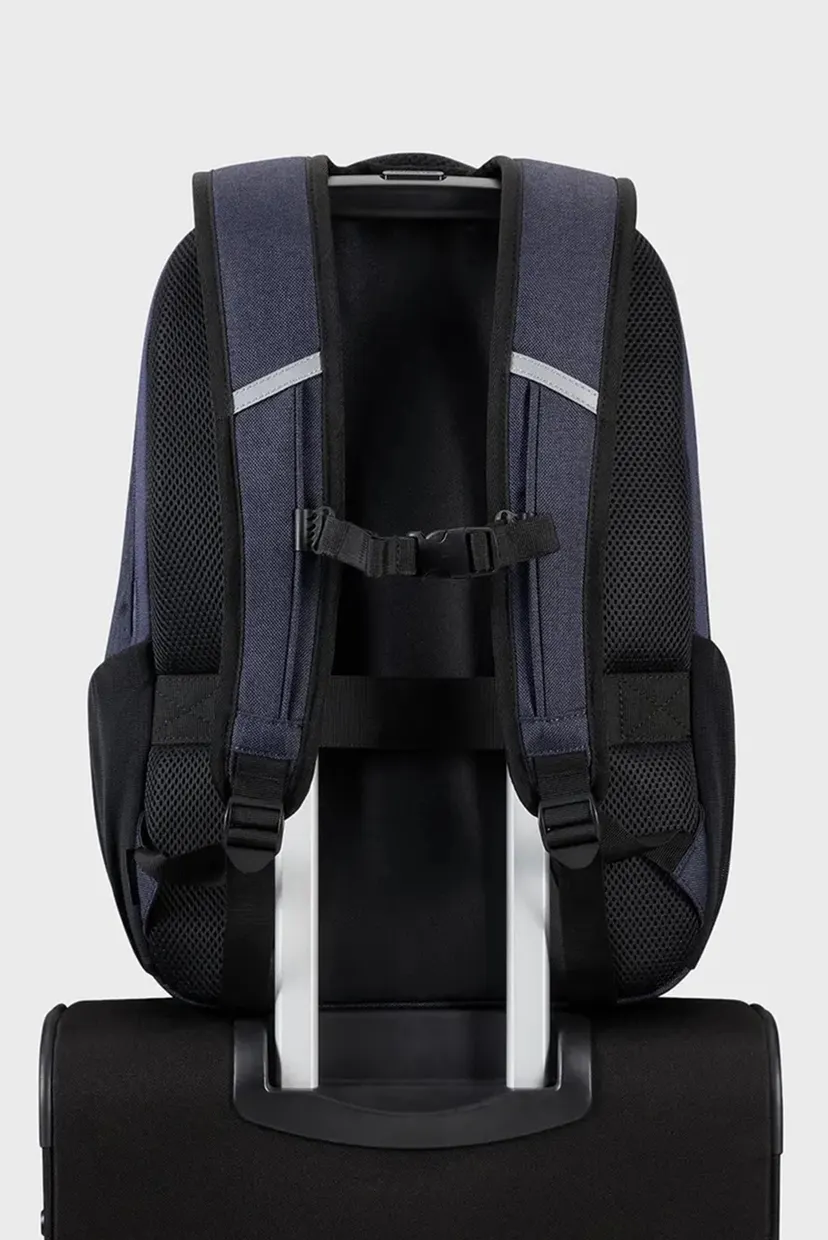 Чоловічий темно-синій рюкзак для ноутбука STREETHERO NAVY BLUE 6