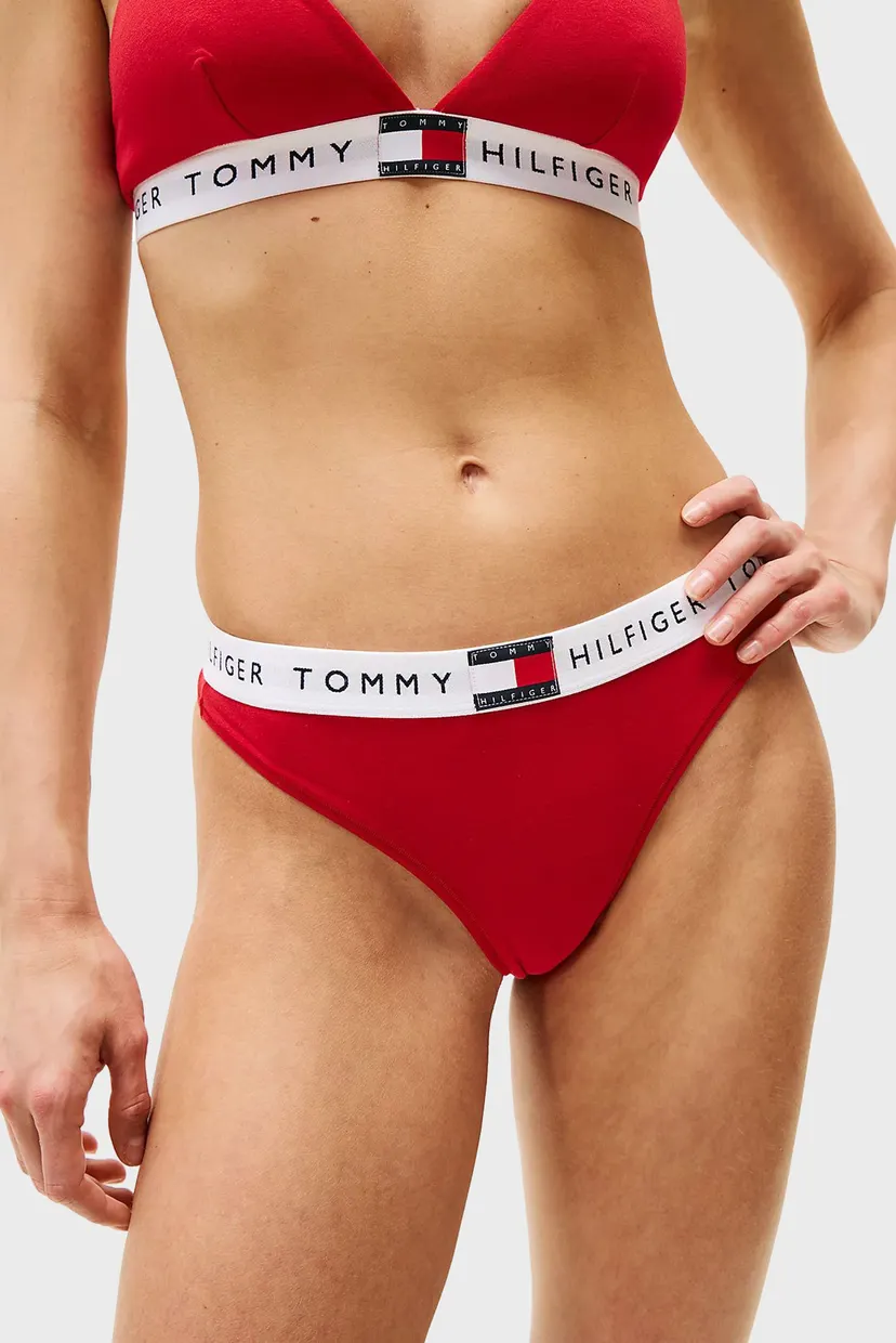 Жіночі червоні трусики CLASSIC THONG 4