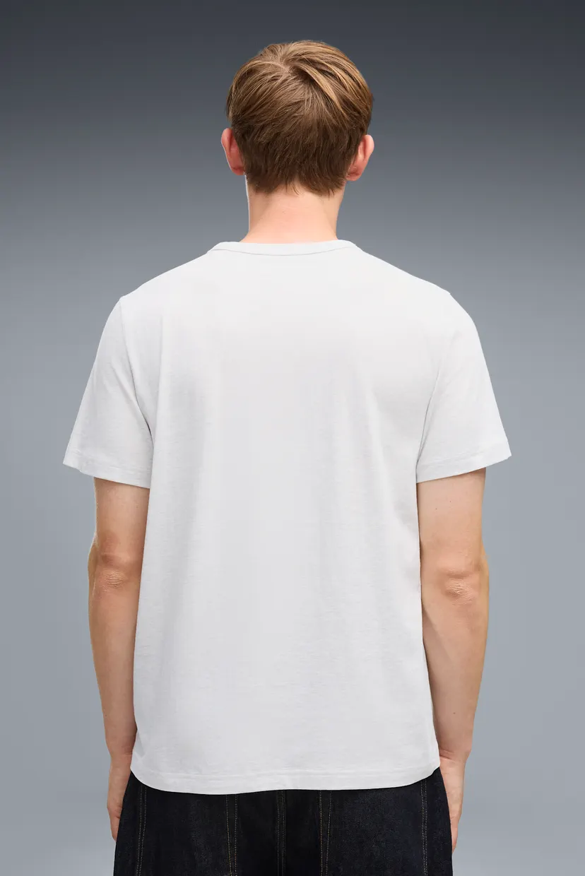 Мужская белая футболка Essentials Elevated Tee Men 3