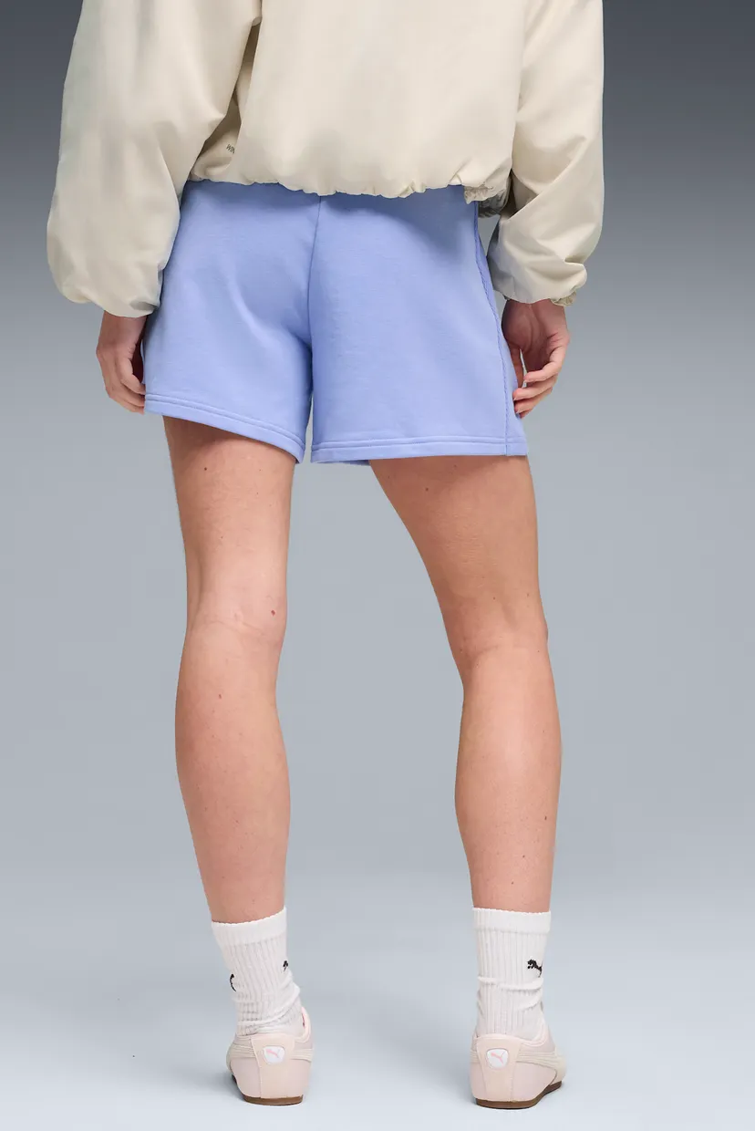 Женские сиреневые шорты PUMA Class High-Waist 5
