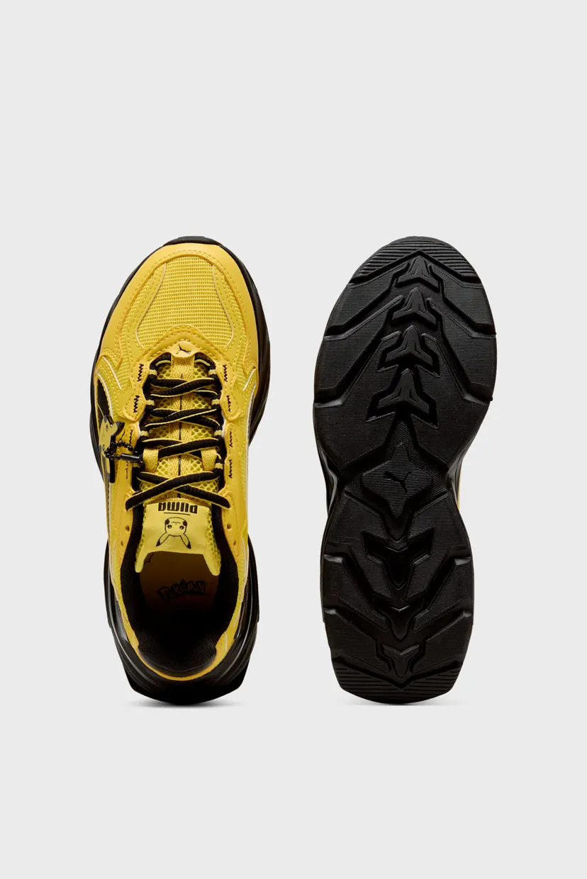 Жёлтые кроссовки PUMA x POKÉMON Fade Pikachu Sneakers Youth 6