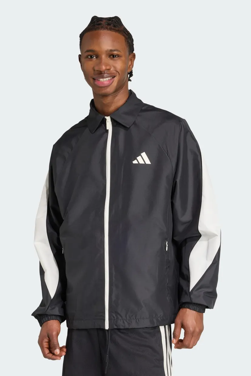 Чоловіча чорна спортивна кофта Stadium adidas JN1829 — MD-Fashion