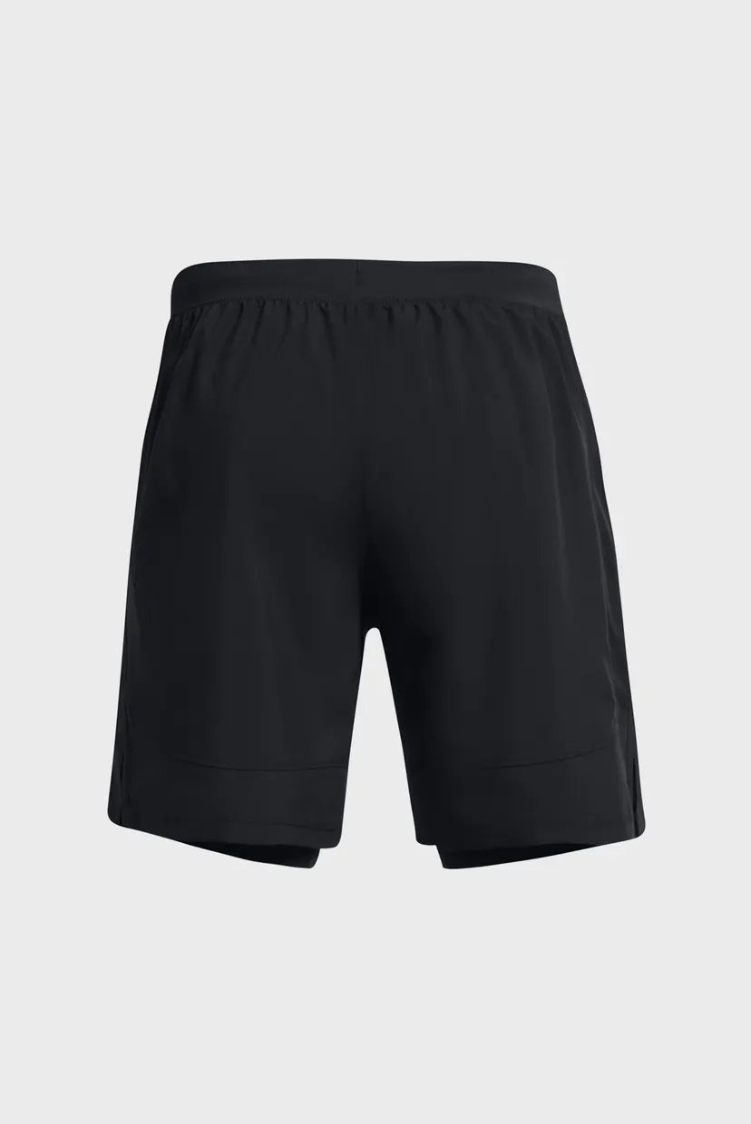 Чоловічі чорні шорти UA LAUNCH 7'' 2-IN-1 SHORTS 6