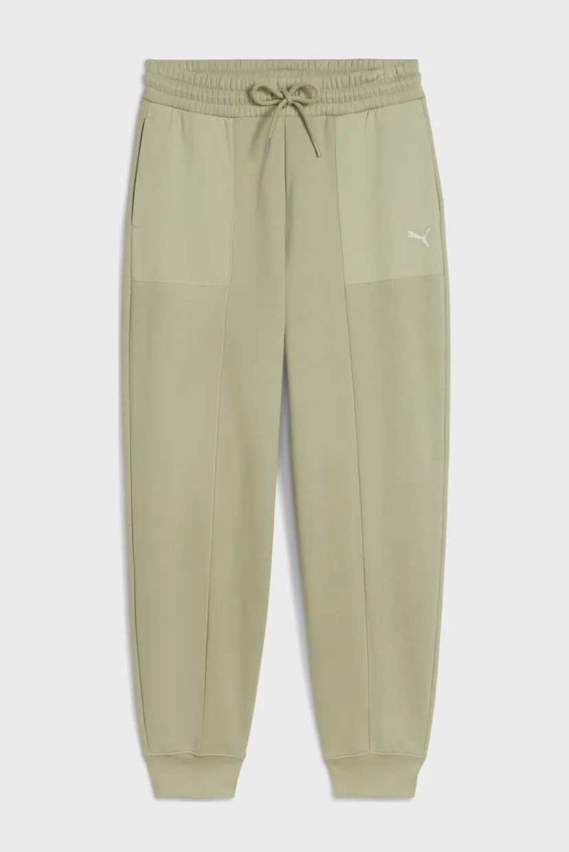 Женские оливковые спортивные брюки HER High-Waist Sweatpants Women 4