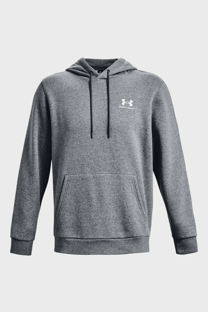 Чоловіче сіре худі UA Essential Fleece Hoodie 5