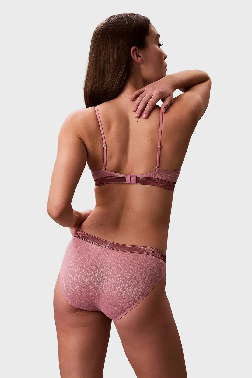 Женский розовый бюстгальтер UNLINED BRALETTE 3