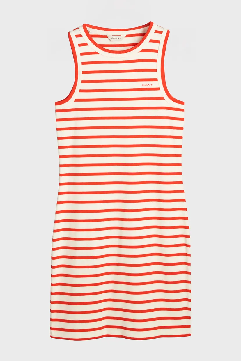Женское платье в полоску STRIPED TANK JERSEY DRESS 5
