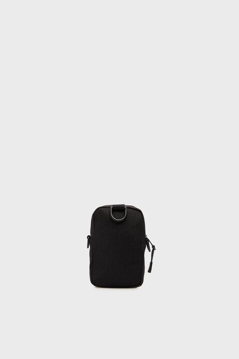Мужская черная сумка BOLD LOGO NYLON SLIM REPORTER 4