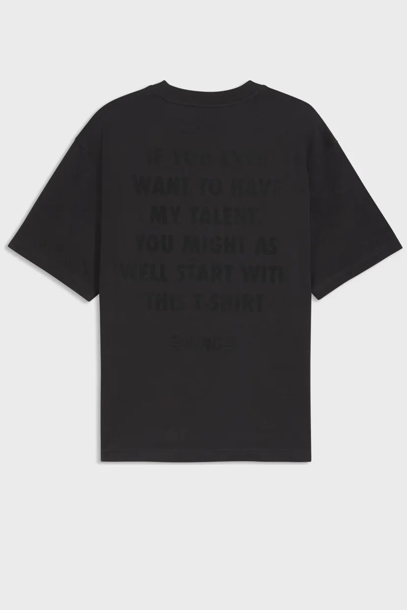Чоловіча чорна футболка KING Sportstyle Relaxed Tee Men 5