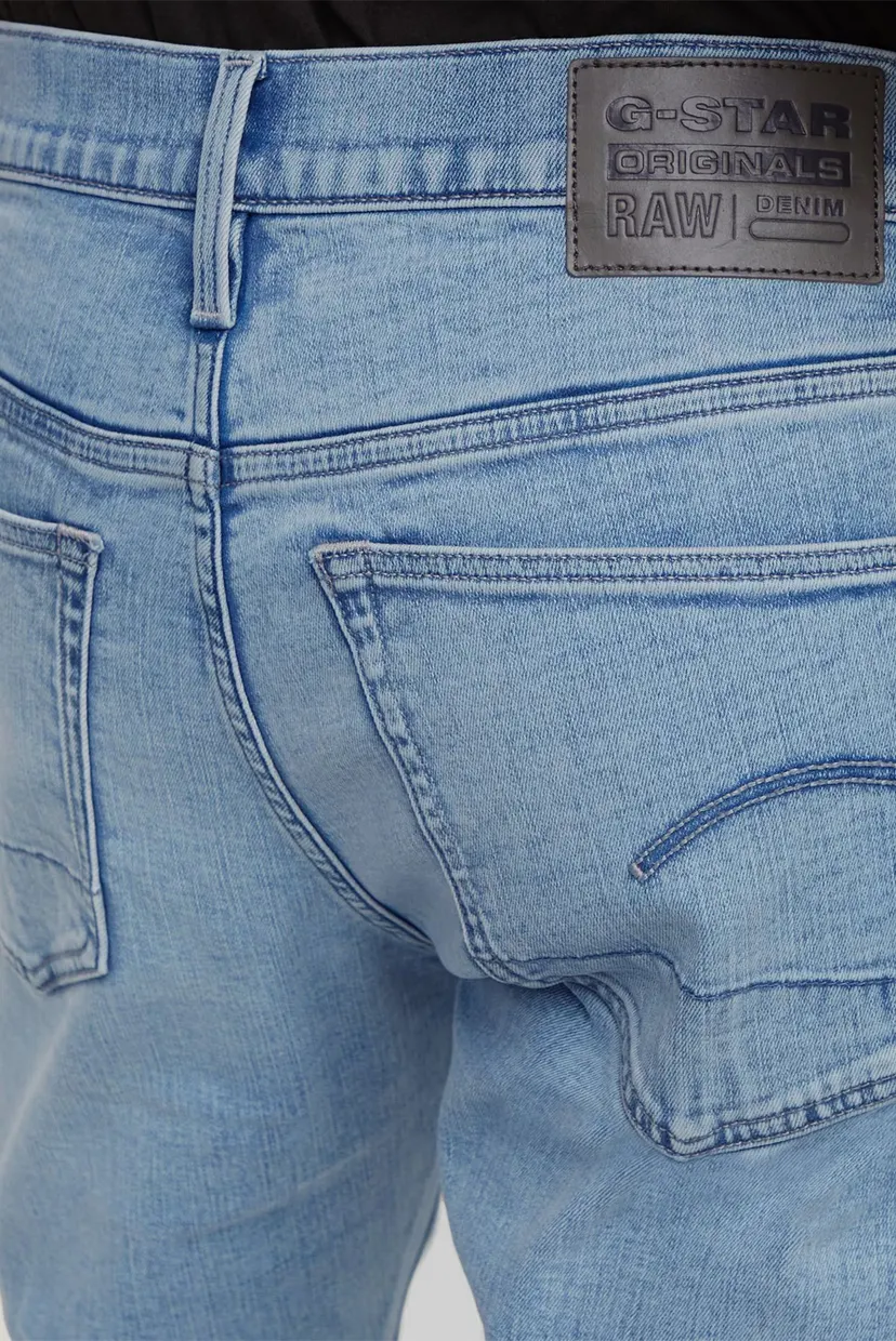 Мужские голубые джинсы 3301 Slim 5