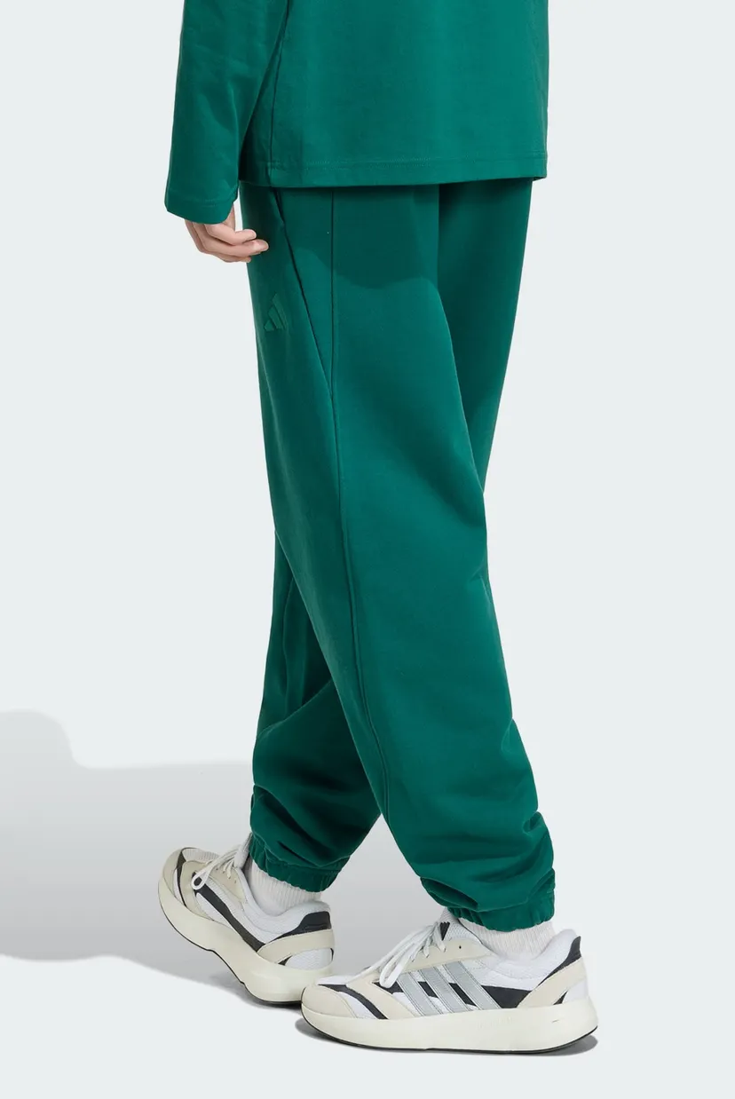 Чоловічі зелені спортивні штани ADIDAS KIT SMALL LOGO REGULAR CUFFED 3