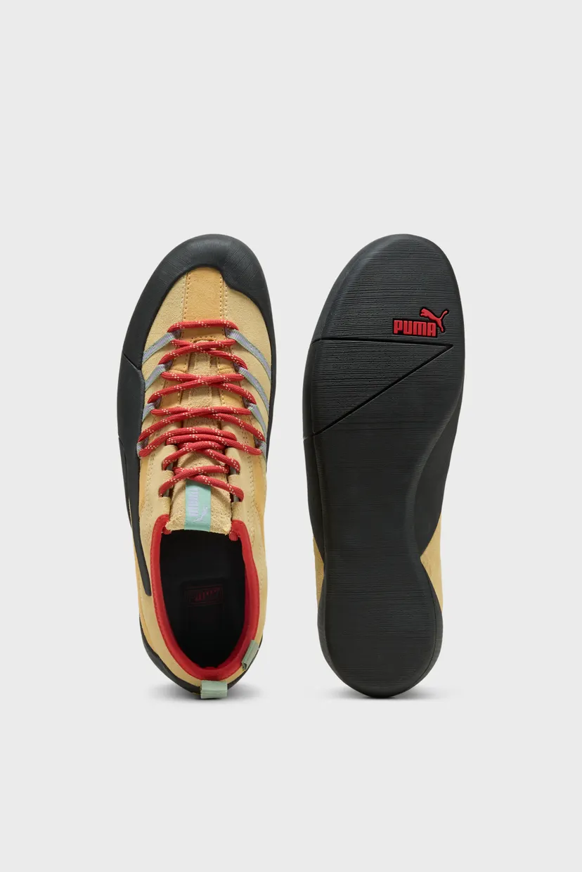Бежевые кожаные кроссовки Klim Sneakers Unisex 4