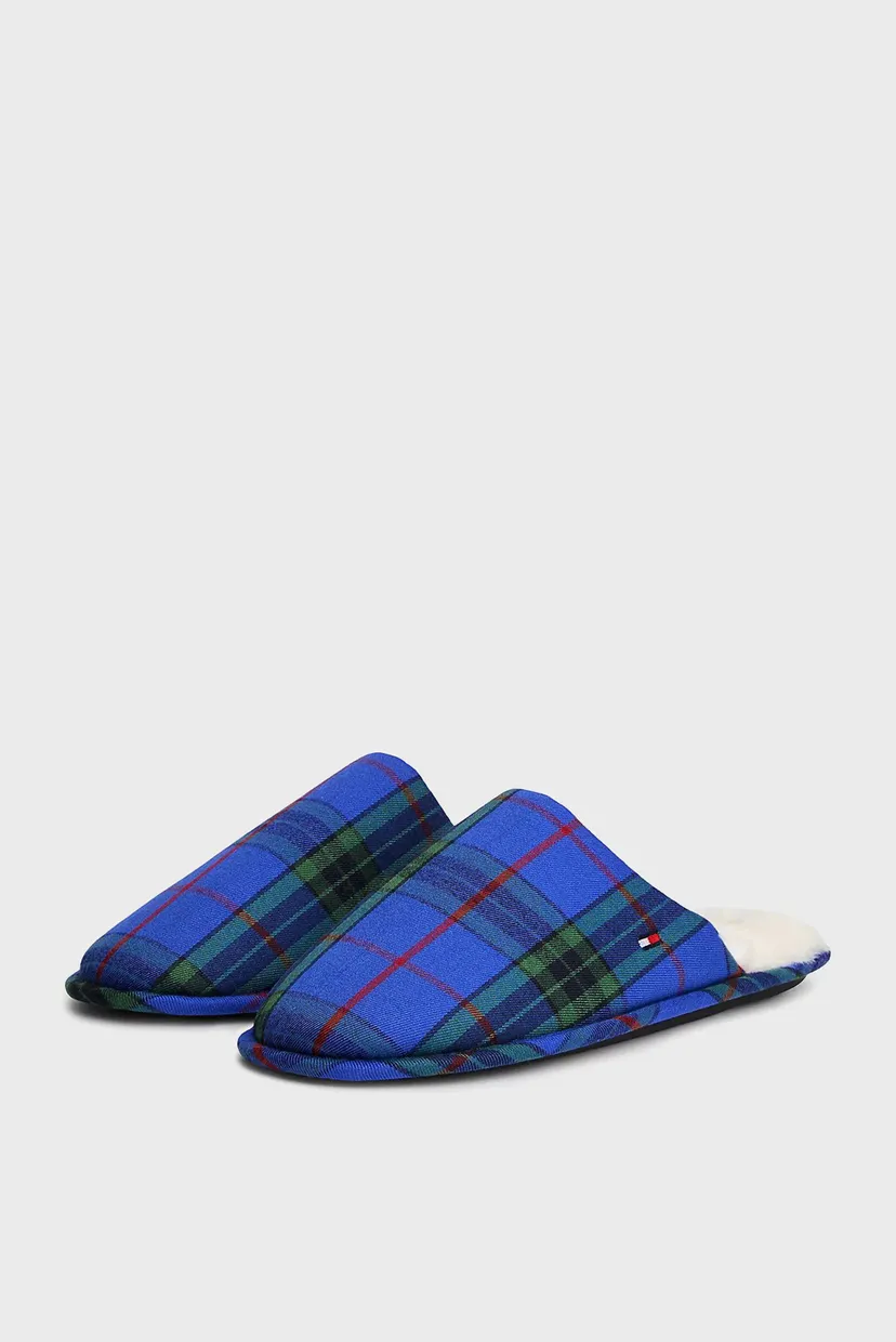 Чоловічий набір (лонгслів, брюки, капці) LS FLANNEL SLIPPERS SET - BOXED 7