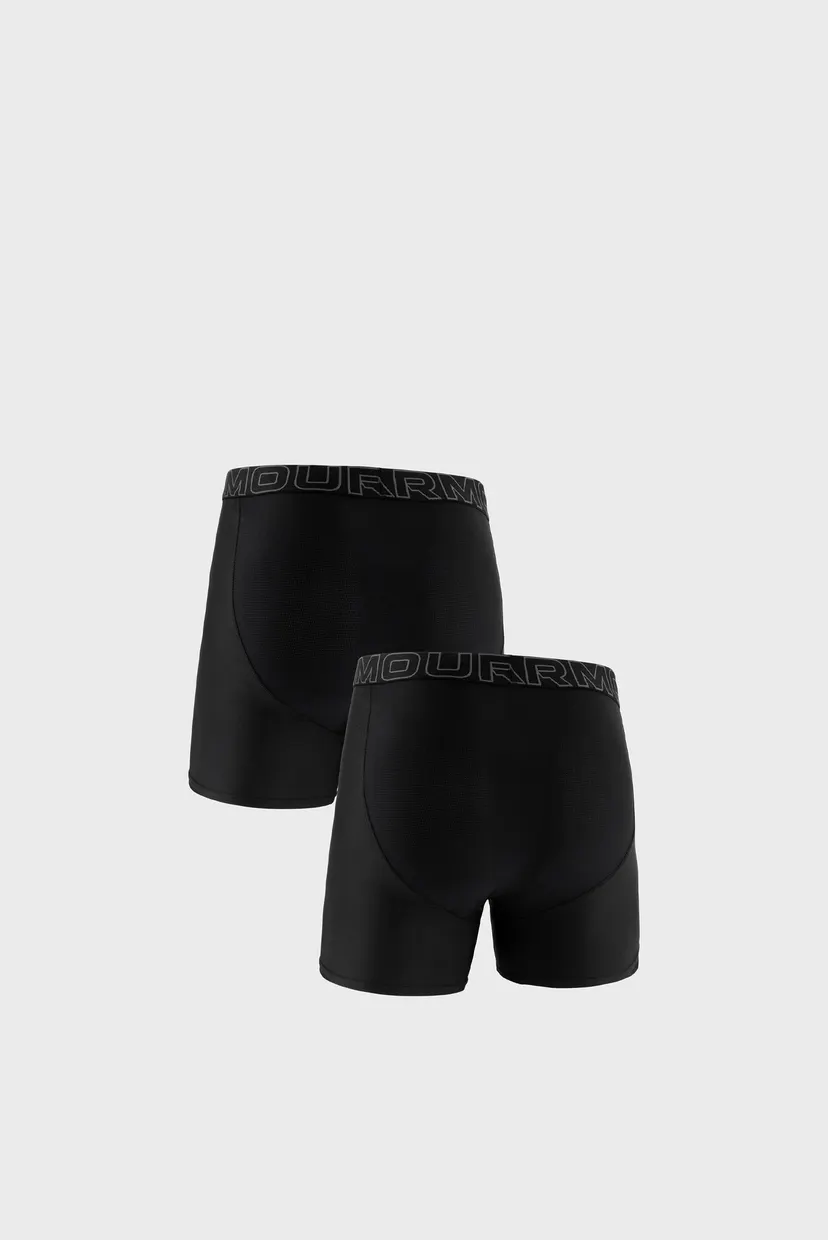 Мужские черные боксеры (2 шт) UA PERFORMANCE POUCH 6