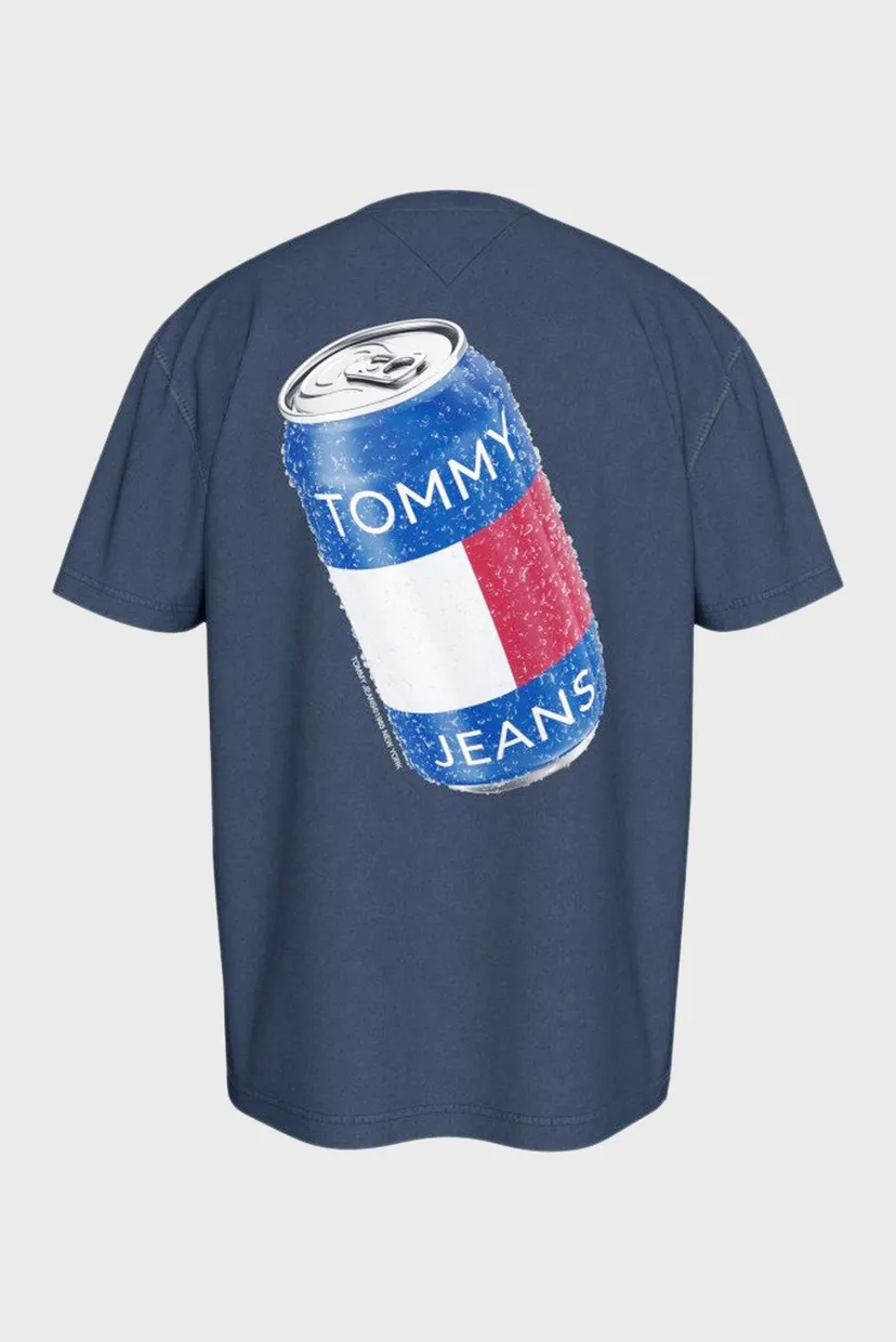 Чоловіча темно-синя футболка TJM REG UNISEX FUN NOVELTY 2 TEE 5