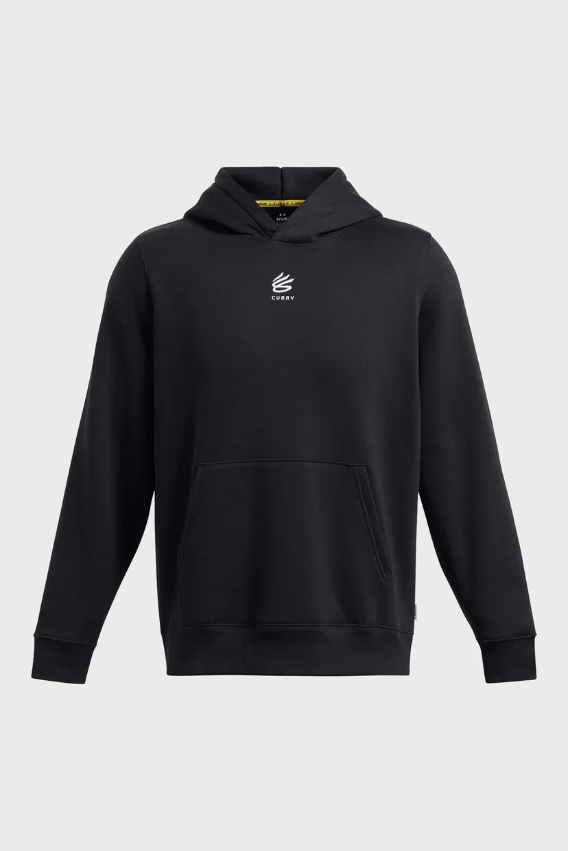 Чоловіче чорне худі Curry Splash Hoodie 4