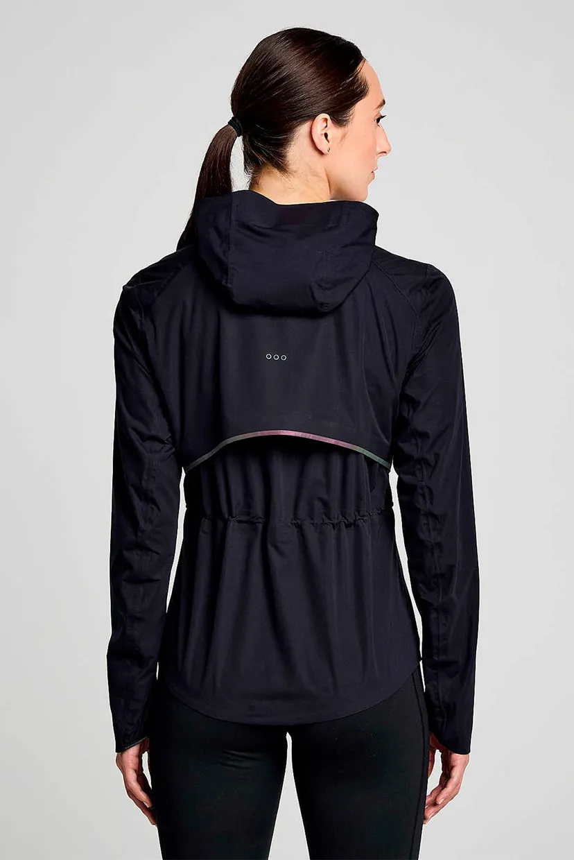 Жіноча чорна вітровка HURRICANE WATERPROOF JACKET 3