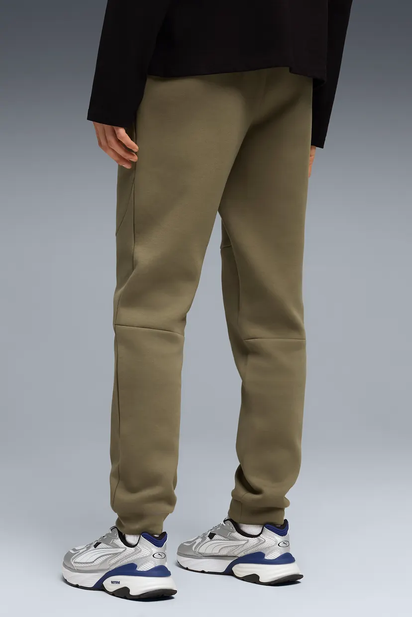 Мужские оливковые спортивные брюки PUMATECH Sweatpants Men 3
