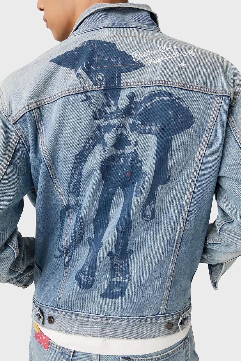 Мужская голубая джинсовая куртка Levi's® x Toy Story Levi's® 0034J