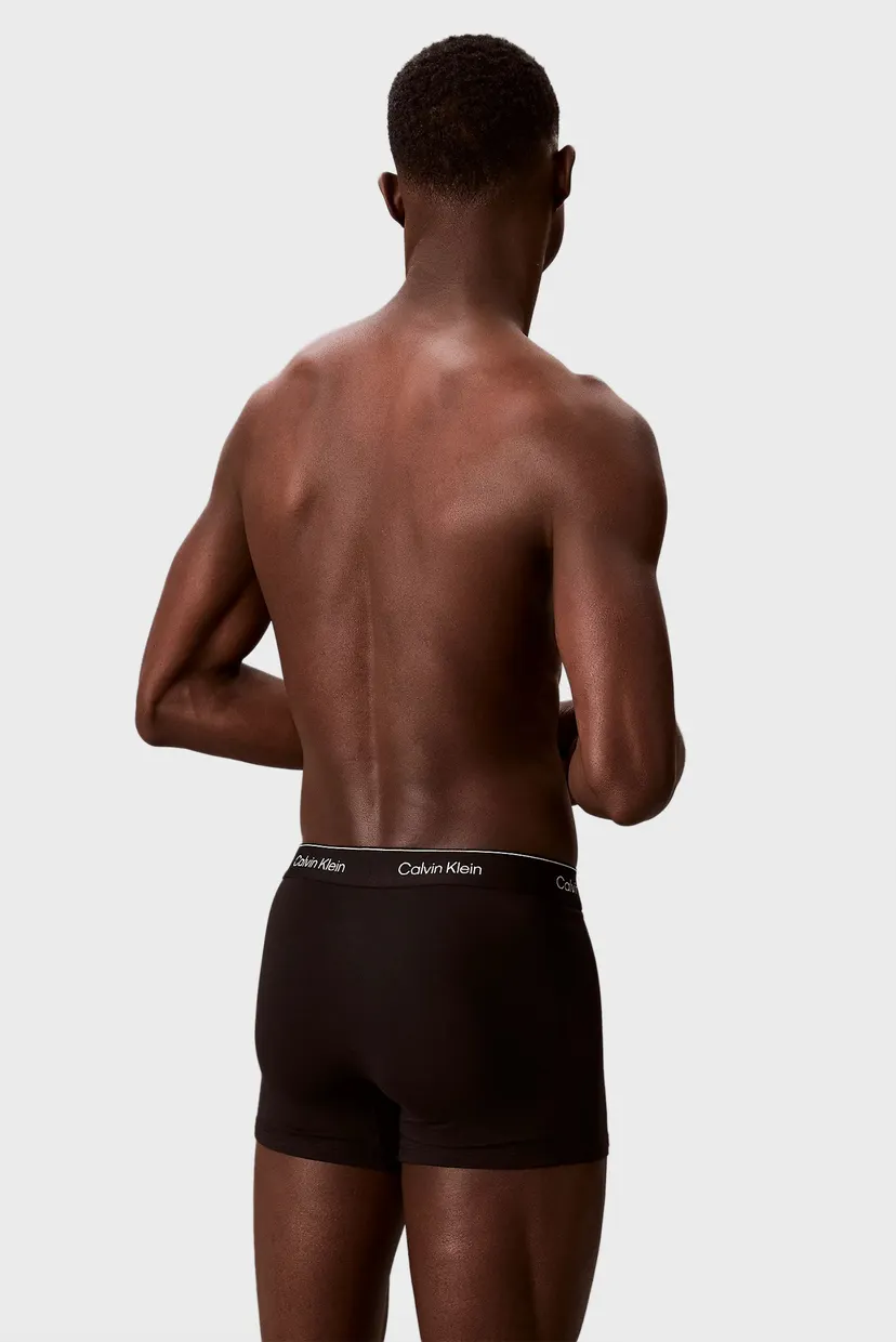 Чоловічі чорні боксери (3 шт) RELAXED FIT TRUNK 3