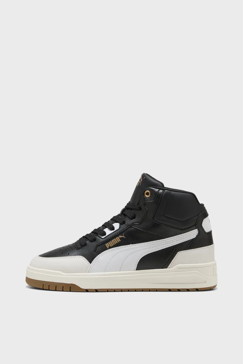 Чорні кросівки Shuffle Downtown Mid Sneakers Unisex 3