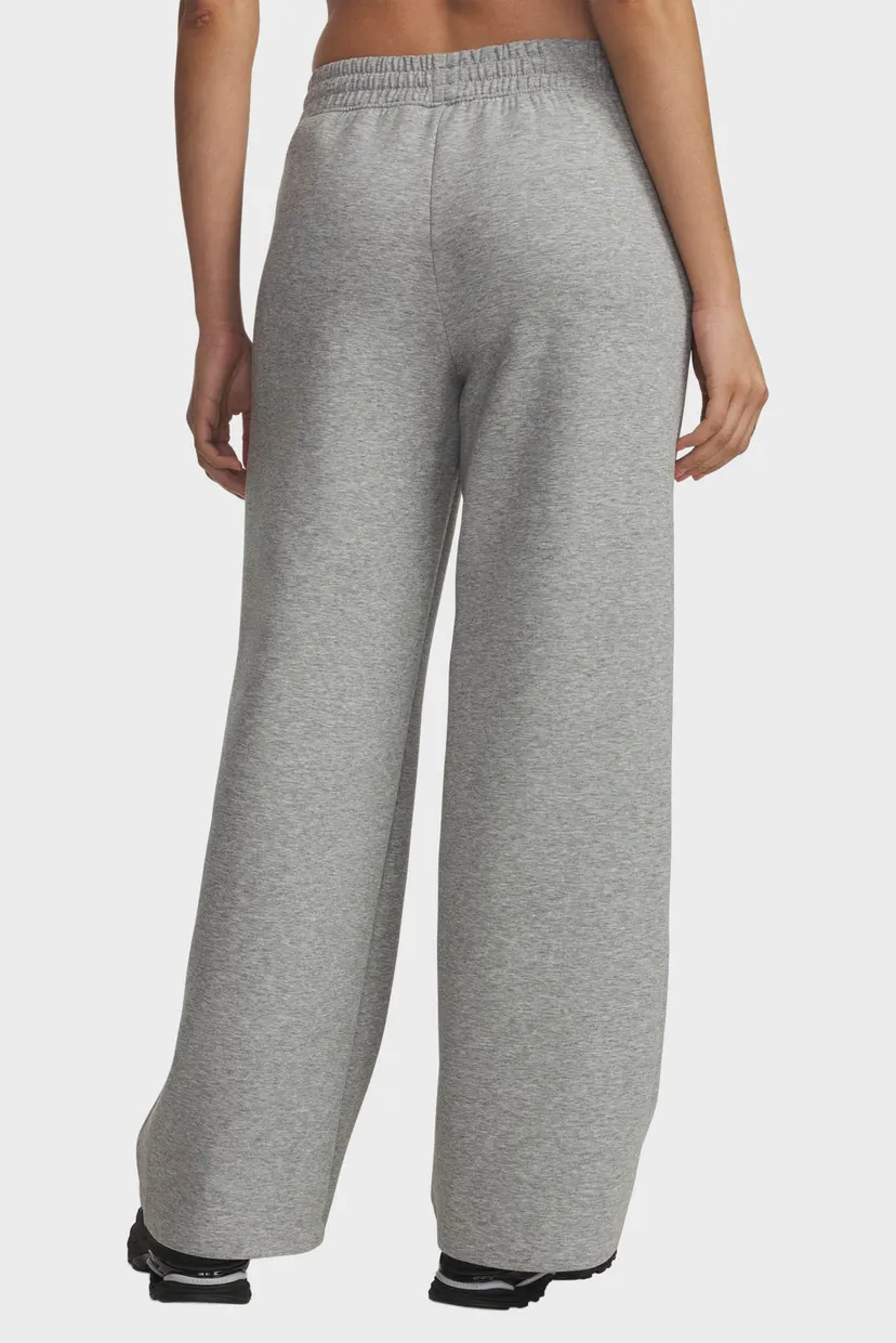 Женские светло-серые спортивные брюки UA Unstoppable Flc Pant 3