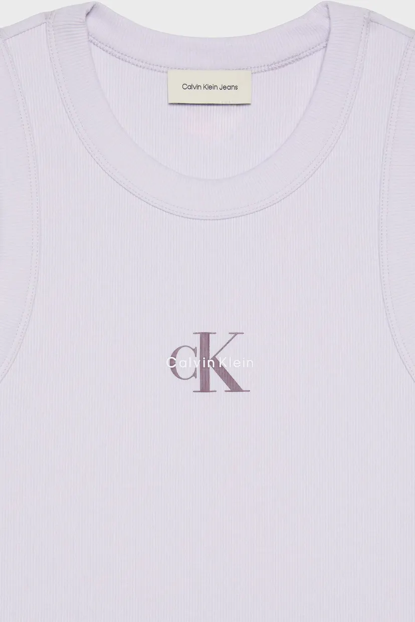 Женская сиреневая майка MONOGRAM 3