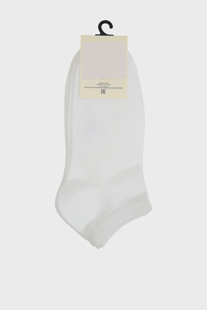 Чоловічі білі шкарпетки (3 пари) ANKLE 3