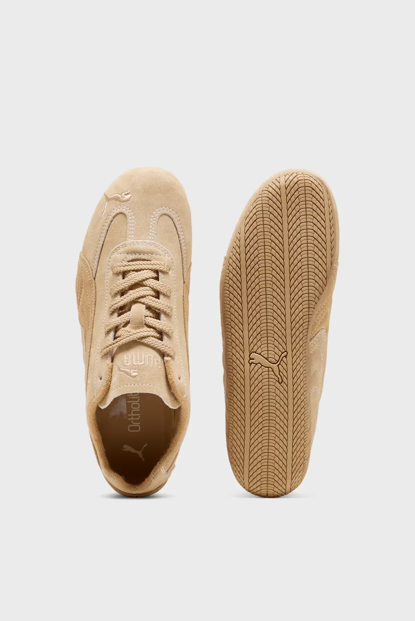Бежевые замшевые кроссовки Speedcat Mat Play Sneakers Unisex 5