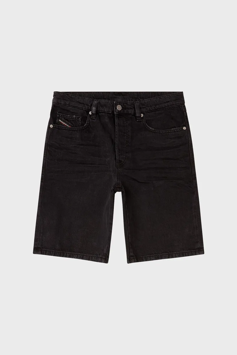Чоловічі чорні джинсові шорти REGULAR-SHORT 4