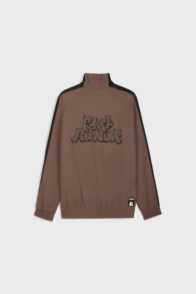 Чоловіча коричнева спортивна кофта PUMA x RIPNDIP T7 Jacket Men 7