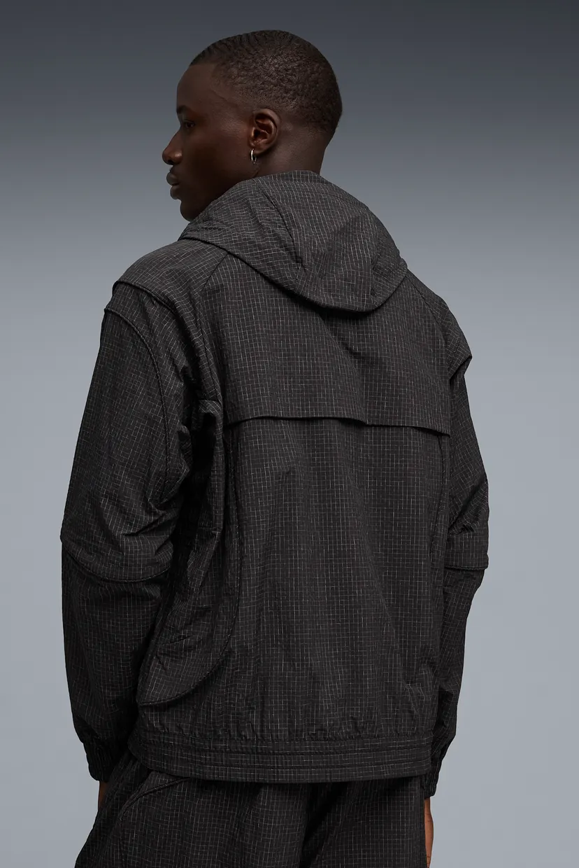Темно-серая куртка в клетку CLRT Jacket Unisex 3