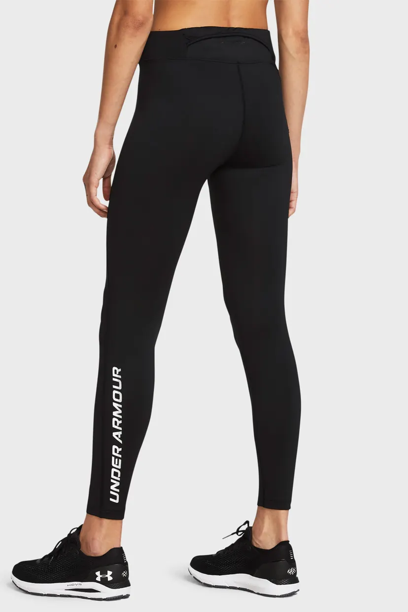 Женские черные тайтсы UA Qualifier Cold Tight 3