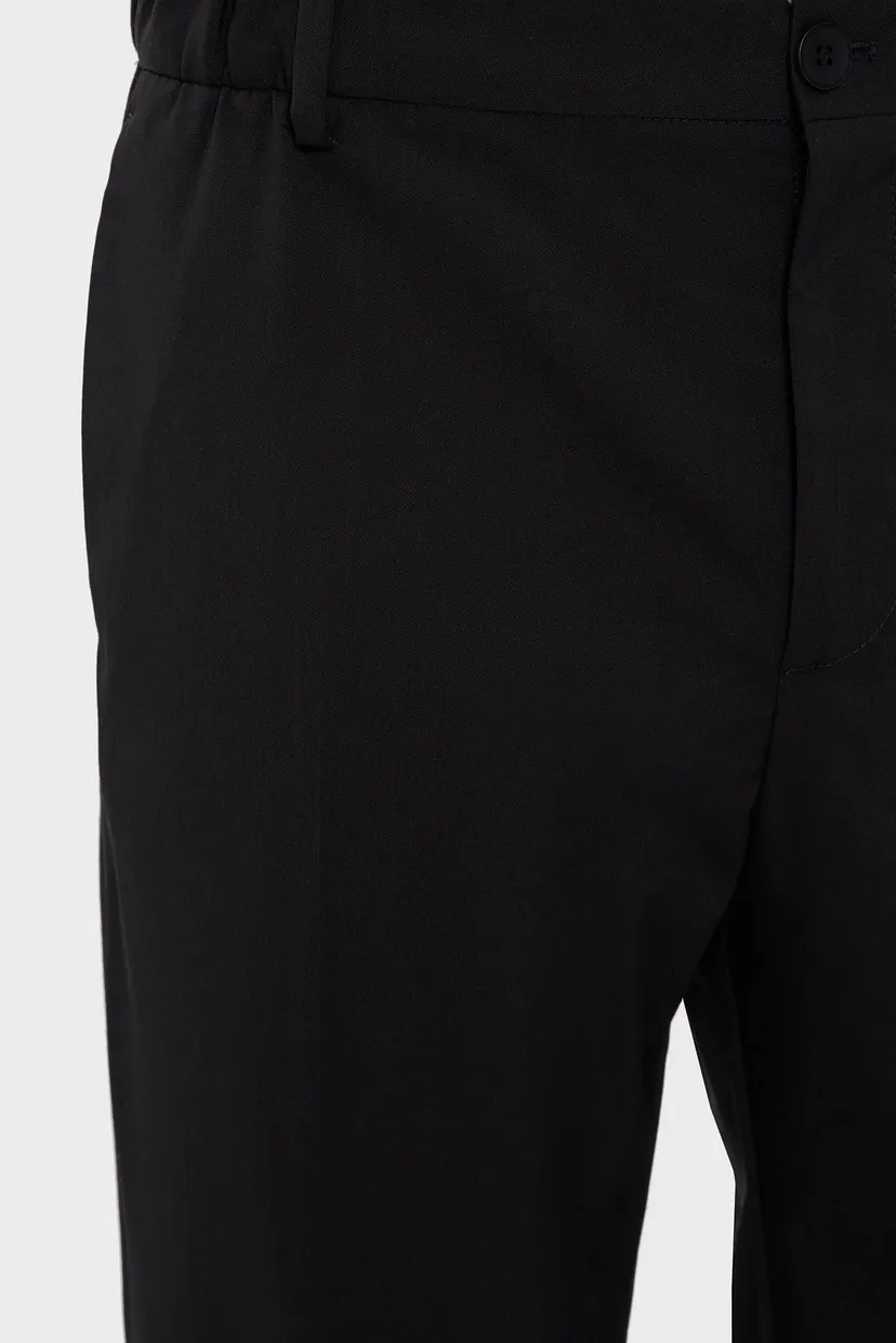 Мужские черные брюки TRAVEL GABARDINE SLIM 5