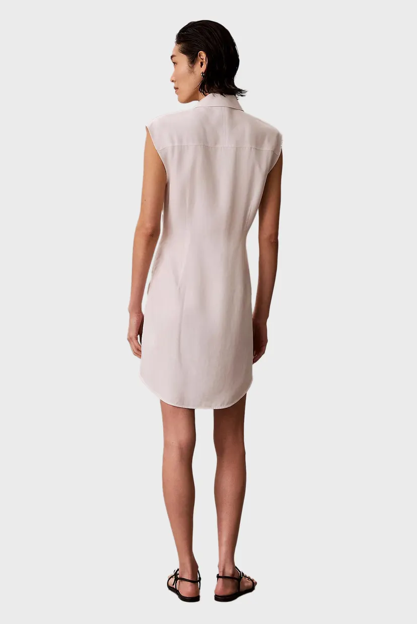 Жіноча біла сукня TENCEL 4