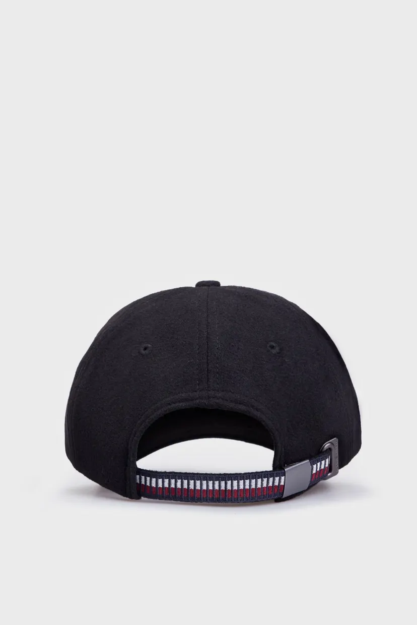 Чоловіча чорна кепка TH CORP LOVE MELTON 6 PANEL CAP 3
