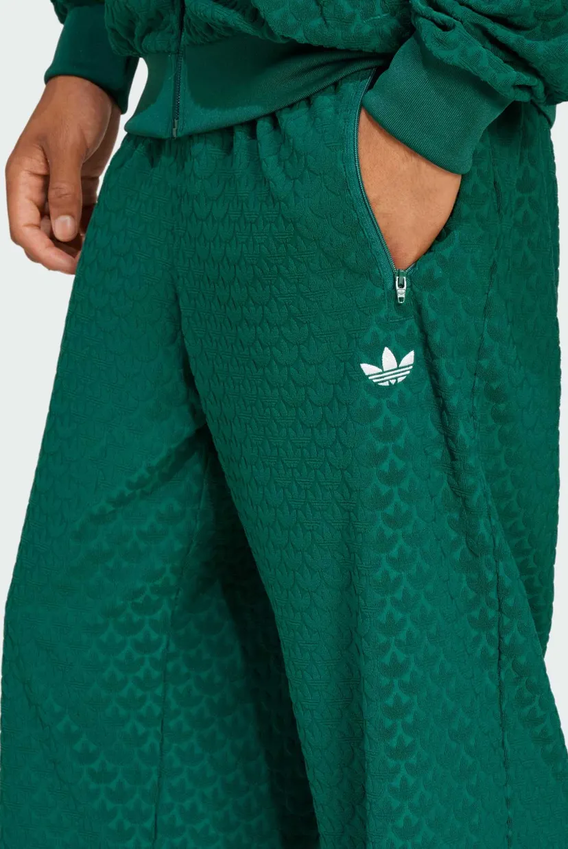 Мужские зеленые спортивные брюки с узором Monogram 4