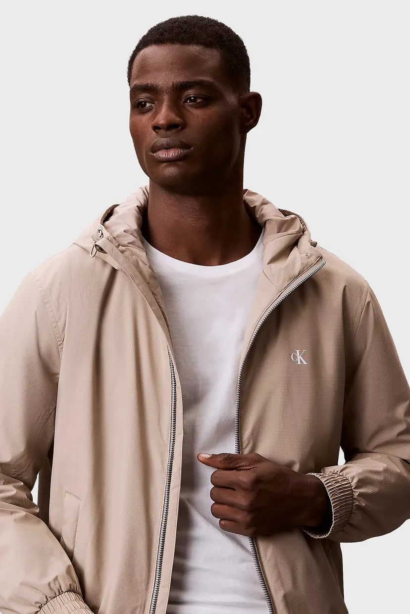 Чоловіча бежева вітровка RIPSTOP HARRINGTON 6