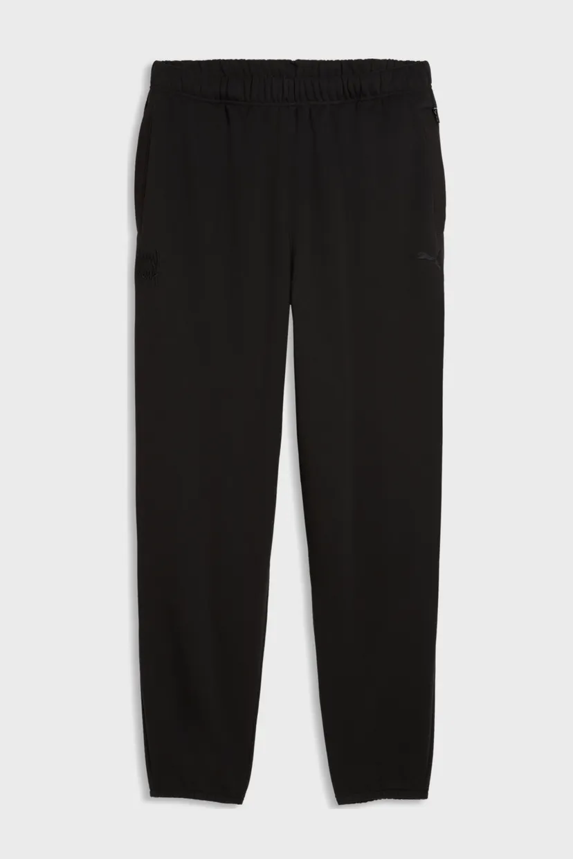 Мужские черные спортивные брюки Fundamentals Fleece Basketball Sweatpants Men 4