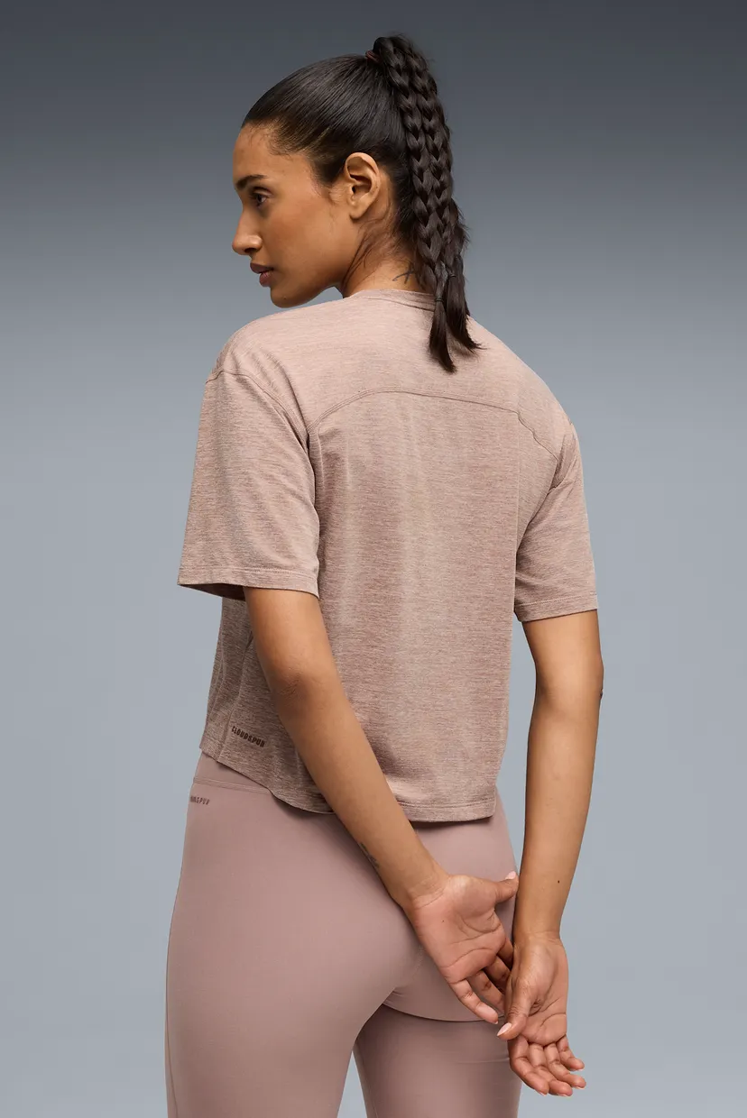 Жіноча бузкова футболка CLOUDSPUN Relaxed Tee Women 3