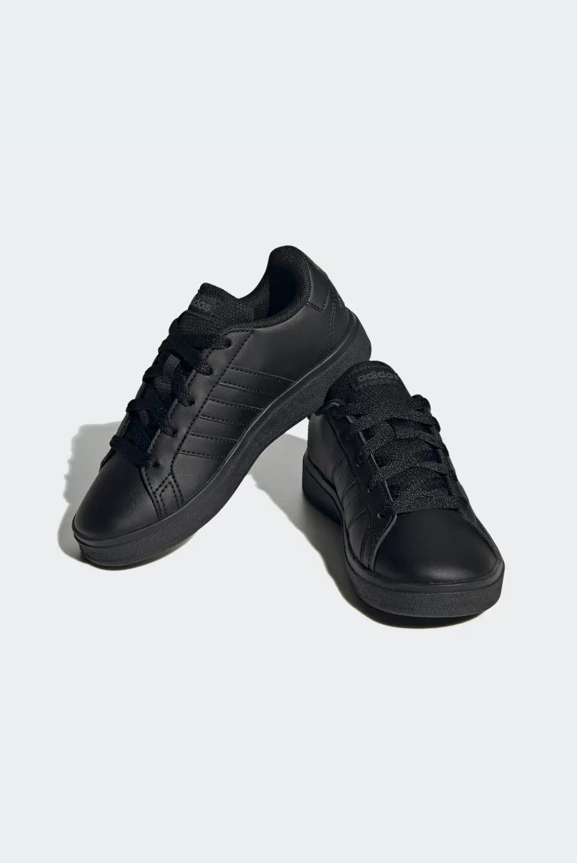 Детские черные сникерсы Grand Court Lifestyle Tennis Lace-Up 4