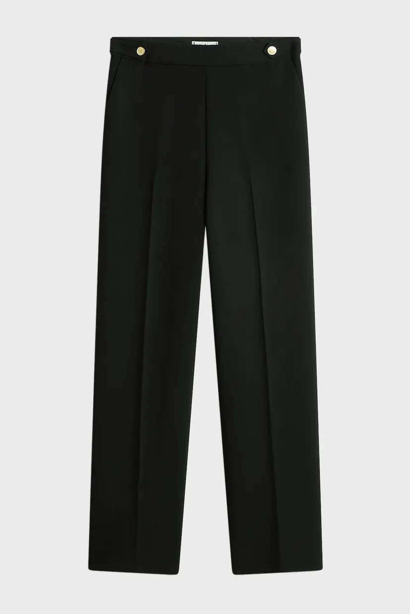 Женские черные брюки PUNTO GB STRAIGHT PANT 5
