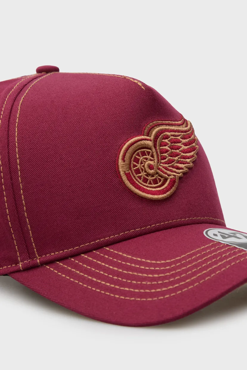Малинова кепка DETROIT RED WINGS CONTRAST STI 3