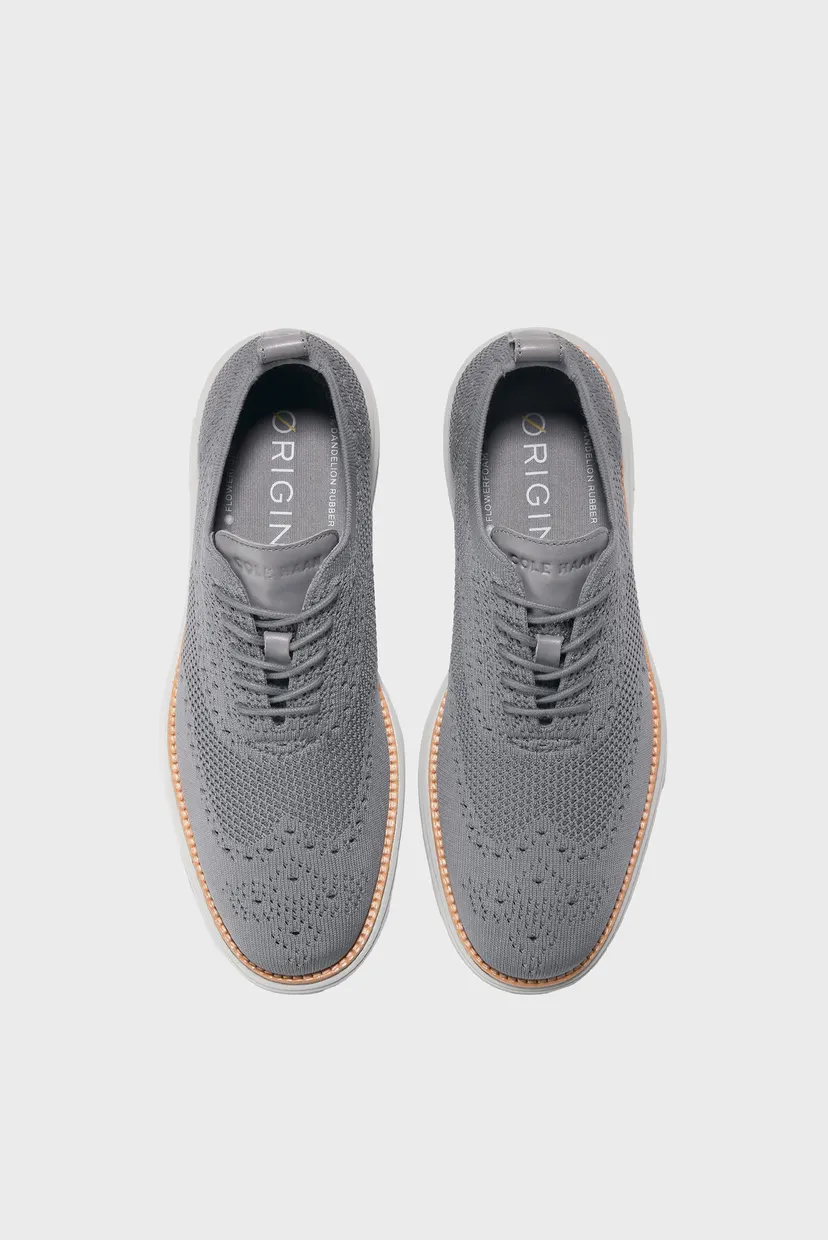 Мужские серые броги ØriginalGrand Remastered Stitchlite™ Oxford 4