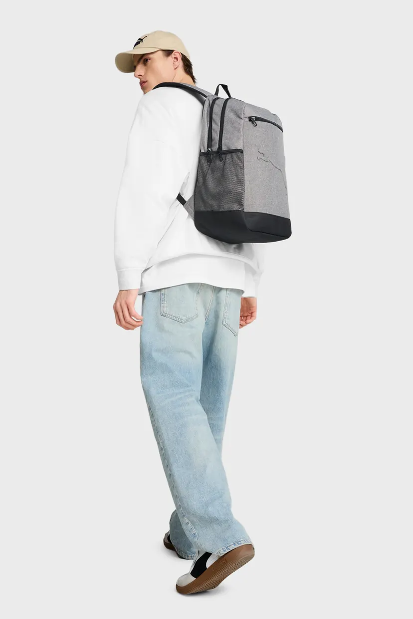 Серый рюкзак PUMA Buzz Heather 28L Backpack 5