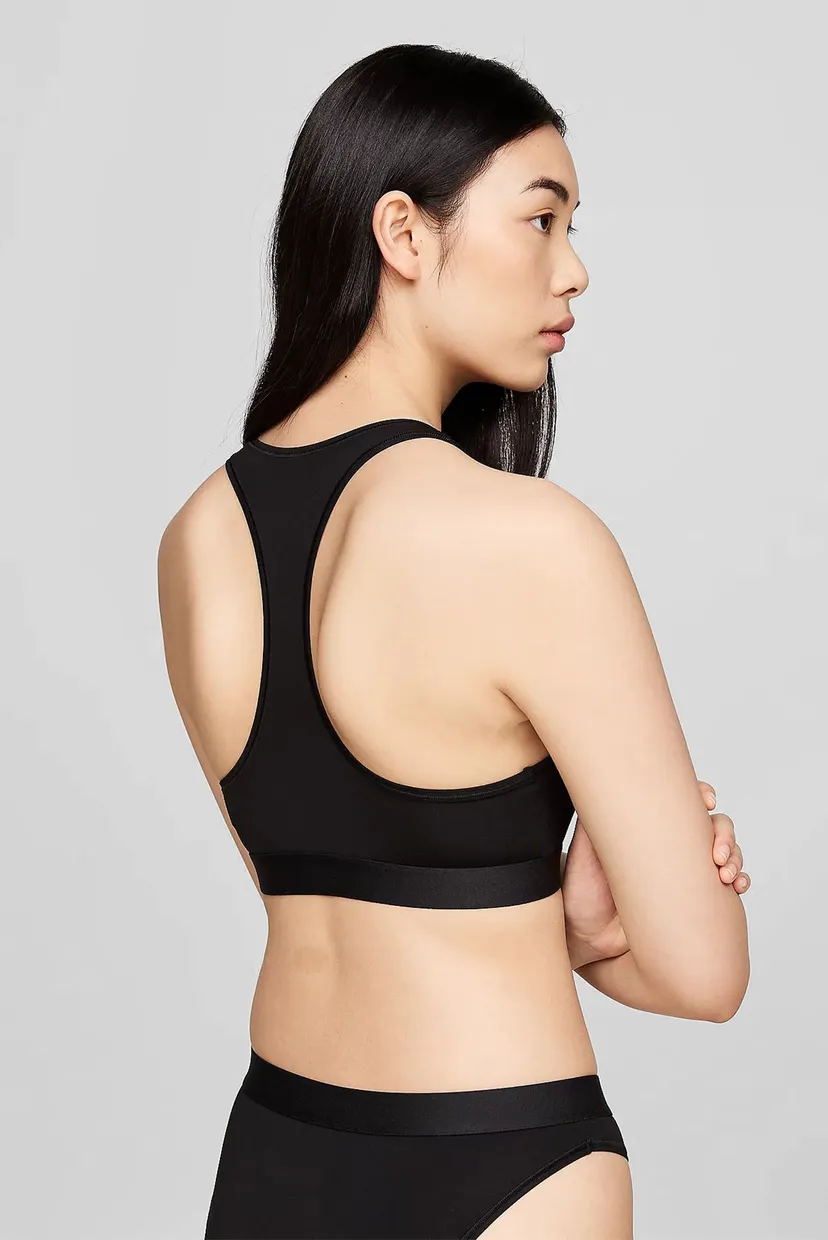 Женский черный топ UNLINED BRALETTE (EXT. SIZE) 3