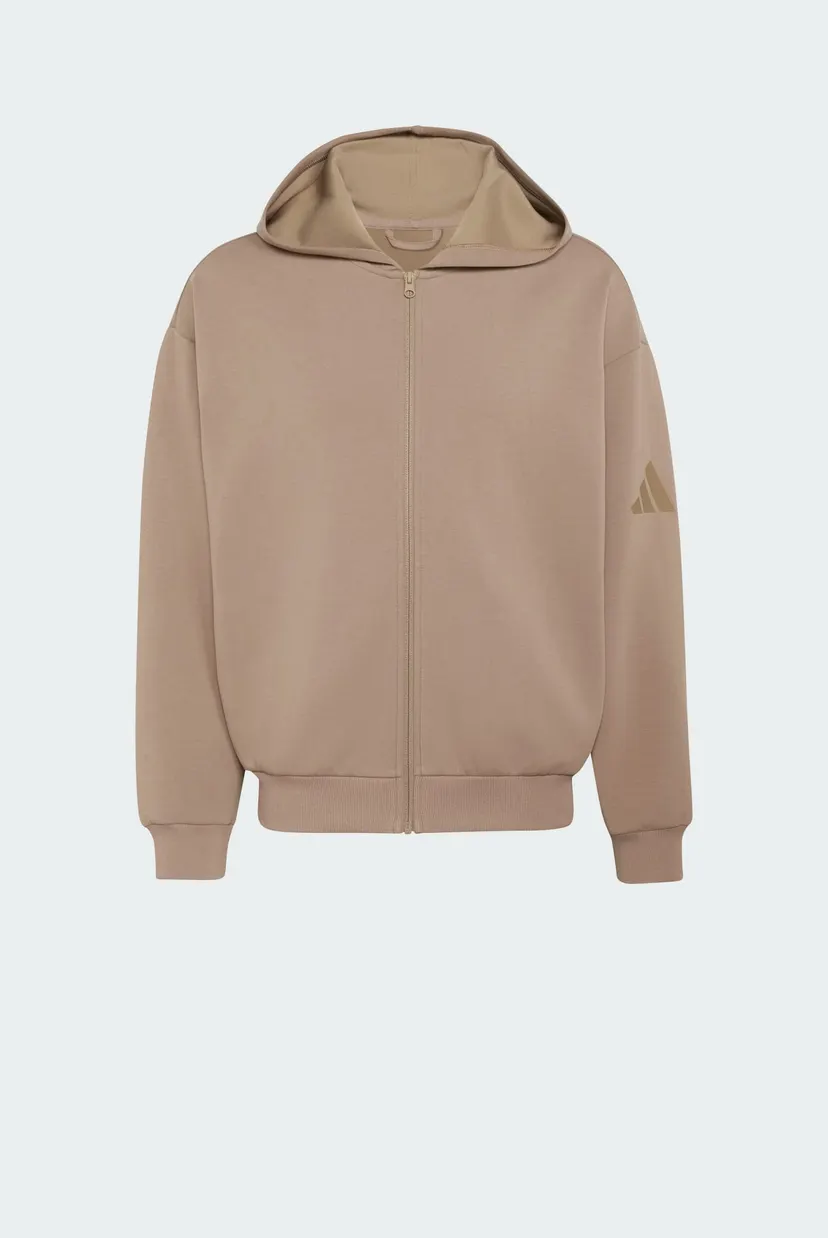 Чоловіче бежеве худі SOFT LUX FULL-ZIP 6